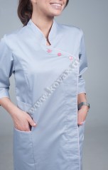 Халат «Азия» серый